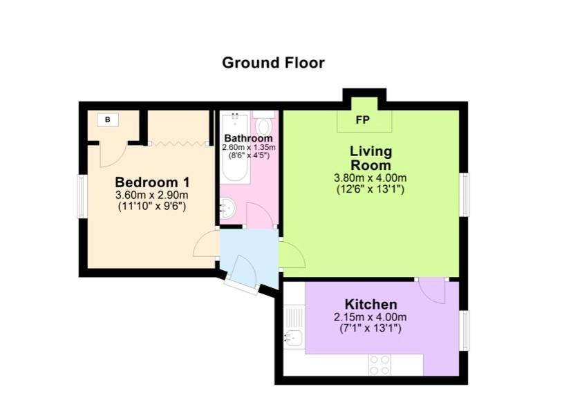 Dwellcome Home Ltd 1 Bed Apt, Half Mile To Union Street Yet Quiet, Free Parking, Fast Wifi, Ideal For Long Term Contractor, Etc Stays, Fully Equipped Kitchen, Regular Housekeeping Option - See Our Site For Assurance Абърдийн Екстериор снимка